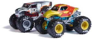 Pachet 2 Camioane Monster Jam Marvel 164 - Spider-Man, Thor, Captain America - Img 6