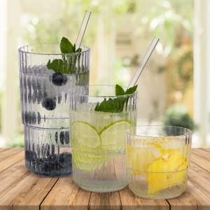 Pahar reutilizabil APS 10563, 400 ml, din Tritan, transparent, BPA free - Img 4