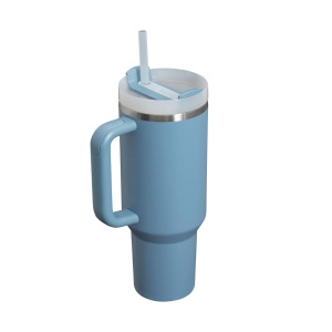 Pahar termic Stanley Quencher H2.0, 1.2L, culoare Indigo, din otel inoxidabil reciclat - Img 9