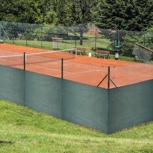 Panou de protectie pentru gard Relaxdays, HDPE, 1,8 x 15 m, verde - Img 5