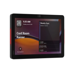 Panou de rezervare Jabra Scheduler cu touchscreen 10,1 inch, Android 13, montare flexibila