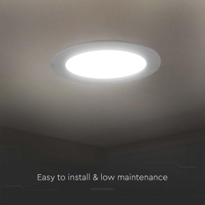 Panou LED V-TAC VT-61018, 18 W, Alb, 4000K, Design Rotund - Img 6