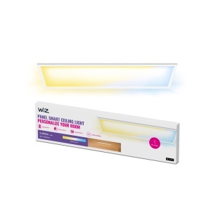 Panou LED WiZ Tunable White, dimmabil, 3400lm, alb