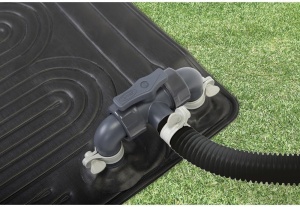 Panou solar Intex 28685 pentru piscine, PVC, 120 x 120 cm, negru - Img 7