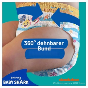 Pantaloni de inot Pampers Slasher, marimea 56 (14kg), set de 8 bucati - Img 6
