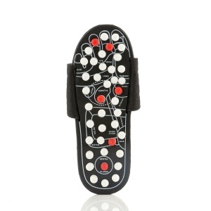 Pantofi de casa InnovaGoods cu acupresiune, marimea S, 82 puncte de masaj - Img 7