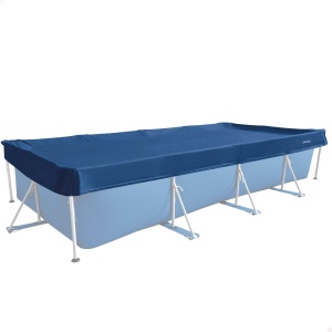 Panza de acoperire pentru piscina INTEX 450x220 cm, din polietilena reciclata, rezistenta la UV