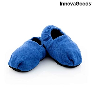 Papuci de casa InnovaGoods Wellness Relax, Culoare albastra, Flexibili, Usor de curatat - Img 8