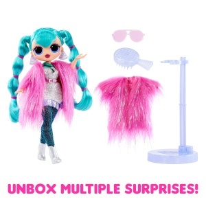 Papusa de Moda L.O.L. Surprise OMG Cosmic Nova - Accesorii Detaliate, Varsta 4 - Img 2