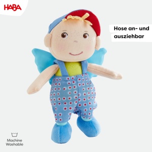 Papusa de Plus HABA Schutzengel Frido, 20 cm, Washable, pentru Bebei si Copii Mici - Img 3