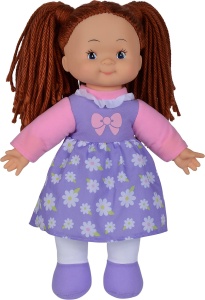 Papusa Flower Dolly Simba Toys, constructie robusta, design autentic