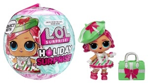 Papusa L.O.L. Surprise Holiday Surprise - Dreamin BB cu 8 surprize, editie limitata