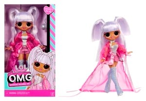 Papusa L.O.L. Surprise OMG Kitty K cu Outfit si Stil Unic