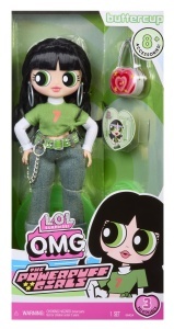 Papusa L.O.L. Surprise OMG The Powerpuff Girls - Buttercup, cu Outfit si Accesorii - Img 8