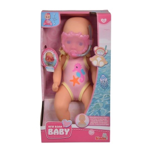 Papusa Simba New Born Baby 30cm Accesorii Inot Multicolor - Img 2