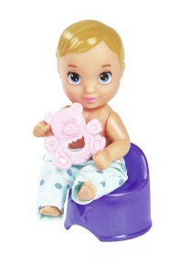Papusa Simba Steffi Love Baby Time cu 15 Accesorii 2-in-1 Leagan si Cada 3 ani - Img 8