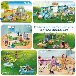 Parc pentru caini PLAYMOBIL 71745 Set de joaca pentru copii 4 ani - Img 5
