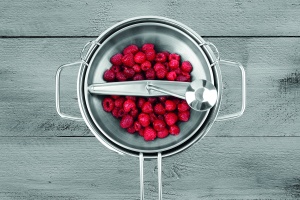 Pasier cu maner Dr. Oetker 3242, inox, 3 site, 32 x 19 x 8 cm - Img 3