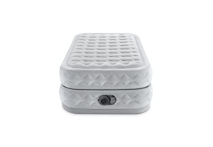 Pat de aer Intex Twin Supreme Air-Flow cu Fiber-Tech RP, Dimensiuni umflate: 99 cm x 191 cm x 51 cm (64488ND) - Img 2