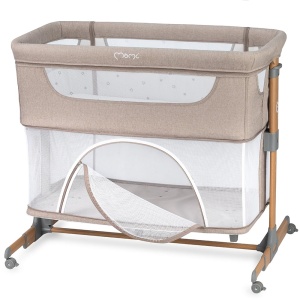 Pat multifunctional Momi SMART Bed 4-in-1 cu saltea reglabil pe inaltime pentru bebelusi