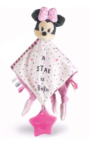 Patura moale Clementoni 17344 Disney Baby Minnie, Multicolor