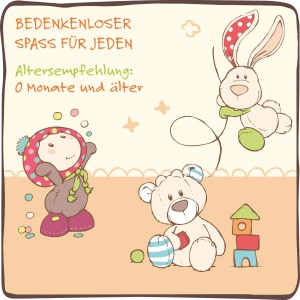 Paturica de plus NICI Elefant 25x25 cm pentru bebelusi si copii - Img 5