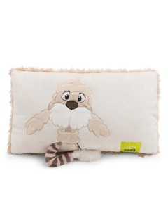 Paturica pufoasa NICI Jaxs 43x25cm - Culoare bej, design cu catelus