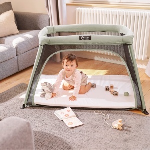 Patut de calatorie Babymoov Moov Comfy 3-in-1, pentru bebelusi si copii, 20kg, culoare verde - Img 6