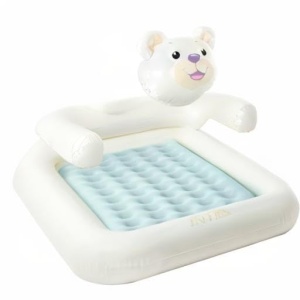Patut de calatorie Intex Bear Kidz cu pompa de mana, dimensiuni umflate: 114 cm x 178 cm x 71 cm (66814NP) - Img 8
