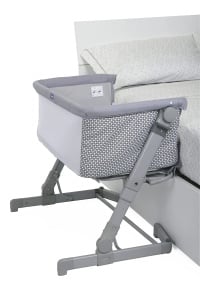 Patut pentru bebelusi Chicco Next2Me Go, ajustabil, gri deschis, cu aerisire - Img 8