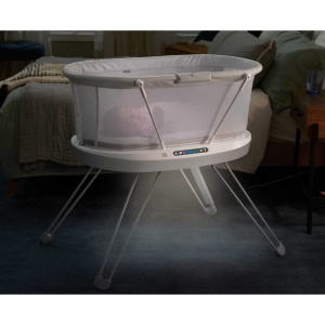 Patut pentru bebelusi Fisher-Price GXL76 Premium cu Smart Connect lumina de veghe si functii inteligente - Img 2