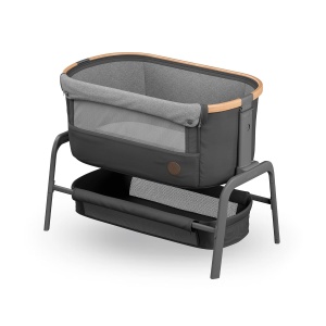 Patut pliabil pentru bebelusi Maxi-Cosi Iora, 0-9 kg, gri esential