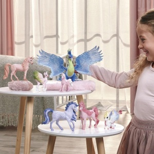 Pavane cu pene Magice Schleich BAYALA 70794, 18 x 30 x 17 cm, pentru copii de la 5 ani - Img 7