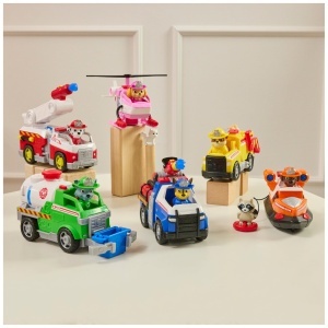 PAW Patrol Fire Rescue Vehicul de Salvare Chase cu Figurina si Lansator - Img 8