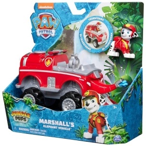 PAW Patrol Jungle Pups Marshall Vehicul Transformabil cu Figurina Detasabila - Img 10