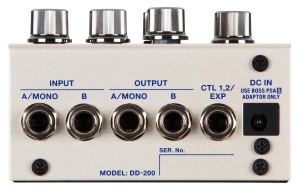 Pedala de Delay Digitala BOSS DD-200, sunet clar, control intuitiv, compacta - Img 3