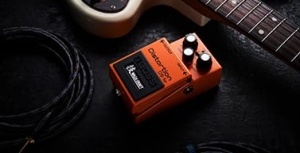 Pedala de Distorsionare BOSS DS-1W Waza Craft, Culoare Portocalie, Design Robust - Img 2