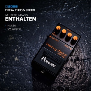 Pedala de Distorsiune BOSS HM-2W, Analogica, Waza Craft, Sunet Heavy Metal - Img 6
