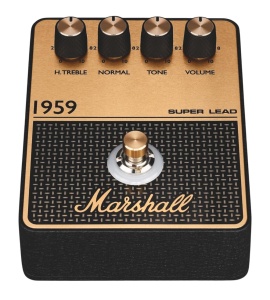 Pedala de Distorsiune Marshall 1959 Amp Series, Design Compact, Control Simplu