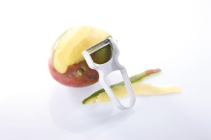 Peeler pentru fructe si legume Ritter, pentru stangaci si dreptaci, ergonomic - Img 4