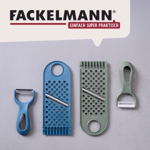 Pelicula pentru curatat Fackelmann Ziehschaler, 13.5 cm, lama extra ascutita, ergonomic, albastru - Img 6
