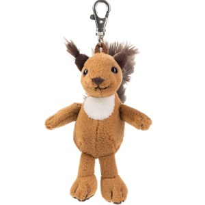 Peluche cu carabinier Luzy Schaffer 0250 12 cm, bej si alb - Img 2