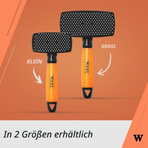 Perie auto-curatare Wahl pentru animale de companie sensibile, cu maner ergonomic - Img 3