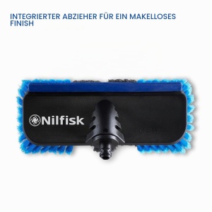Perie auto Nilfisk 6411131 cu racleta pentru geamuri, pentru suprafete delicate - Img 4
