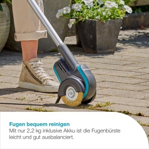 Perie cu acumulator GARDENA EasyWeed 180018V, 2.2 kg, fara fir - Img 3