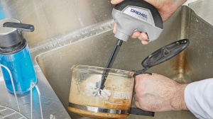 Perie de curatare Dremel PC372 cu extensie, nylon, pentru vase si ustensile - Img 4