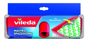 Perie de curatare Vileda Mastrospazzolone cu perii inclinati si sistem blocare carpa