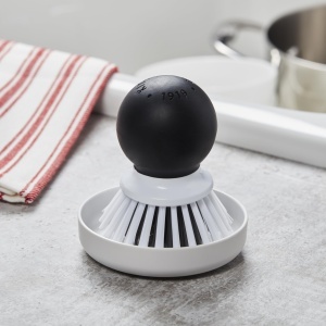 Perie de Vase KitchenAid cu Rezervor Rotund Nylon Durabil Maner Antialunecare - Img 5