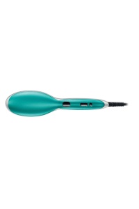 Perie electrica Rowenta Powerstraight CF5820, pentru toate tipurile de par, negru si verde - Img 4