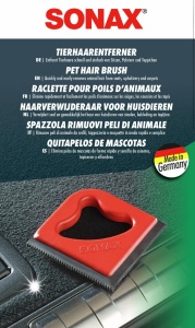 Perie pentru indepartarea parului de animale SONAX, ergonomica, usoara, cu gauri flexibile - Img 2
